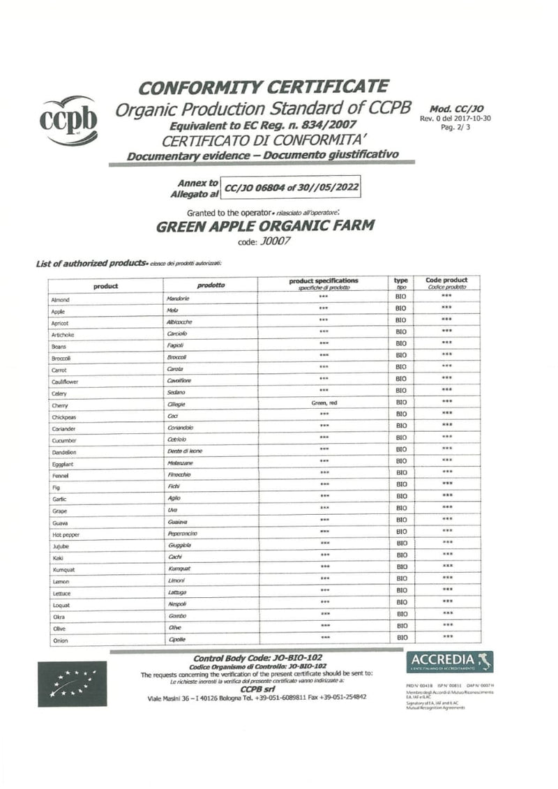 Organic Cauliflower per kg